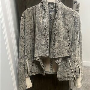 BCBGMAXAZRIA Snake Print Jacket